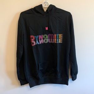 BTS Dynamite black sweatshirt. Size SMALL. NWT